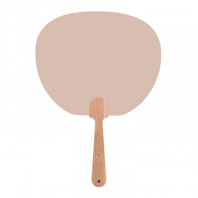 EVENTAIL BAMBOU PERSONNALISABLE 'DIGIBI' - ovale