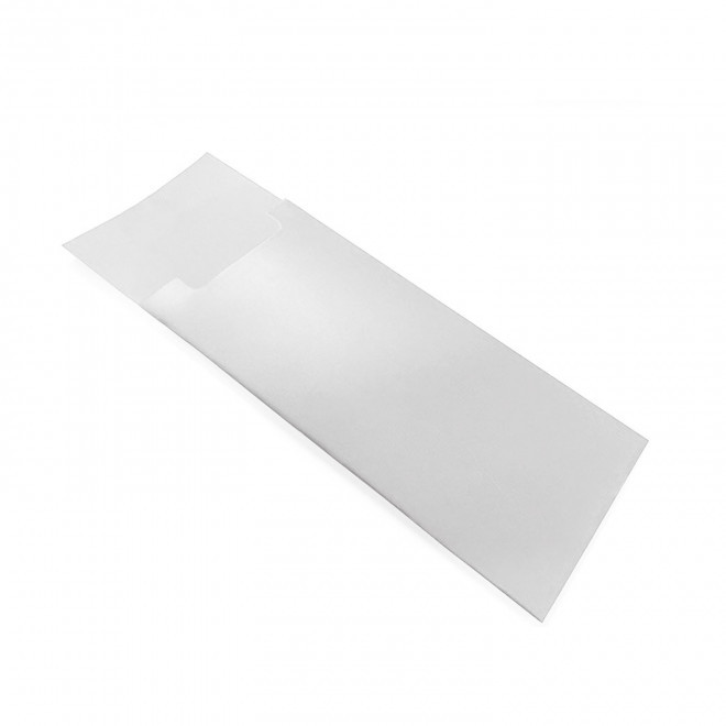 POCHETTE À COUVERTS PERSONNALISABLE 'FONDI' - blanc