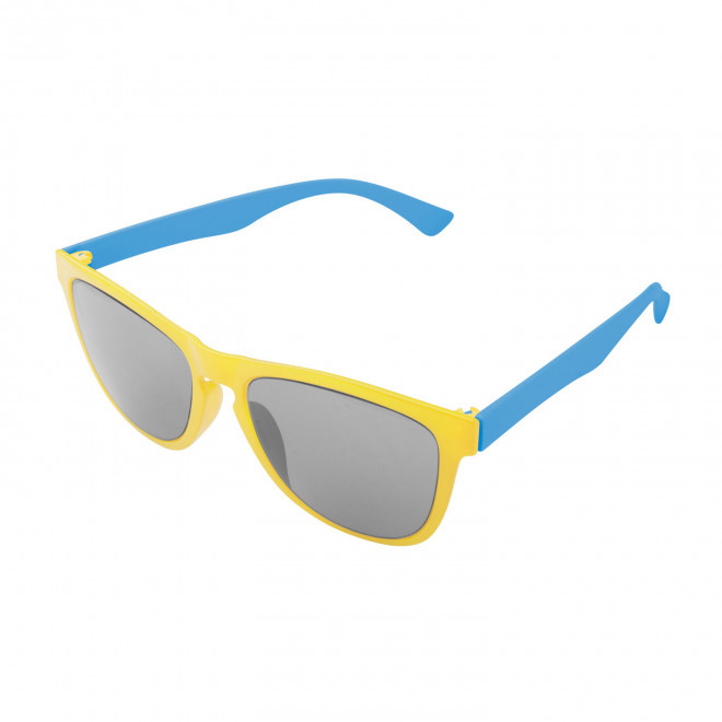 LUNETTES SOLEIL PERSONNALISABLES MIX & MATCH 'SUNWAY' - jaune/bleu