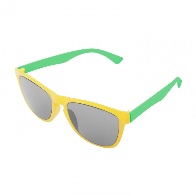 LUNETTES SOLEIL PERSONNALISABLES MIX & MATCH 'SUNWAY' - jaune/vert