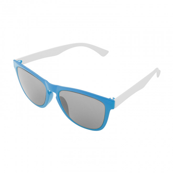 LUNETTES SOLEIL PERSONNALISABLES MIX & MATCH 'SUNWAY' - bleu/transparent