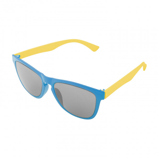 LUNETTES SOLEIL PERSONNALISABLES MIX & MATCH 'SUNWAY' - bleu/jaune