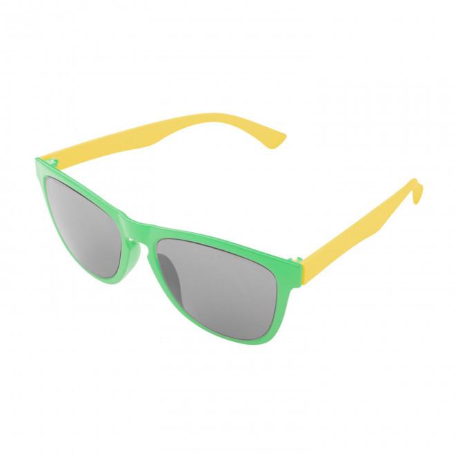 LUNETTES SOLEIL PERSONNALISABLES MIX & MATCH 'SUNWAY' - vert/jaune