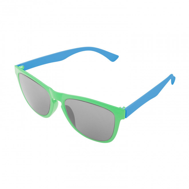 LUNETTES SOLEIL PERSONNALISABLES MIX & MATCH 'SUNWAY' - vert/bleu