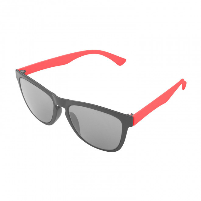 LUNETTES SOLEIL PERSONNALISABLES MIX & MATCH 'SUNWAY' - noir/rouge