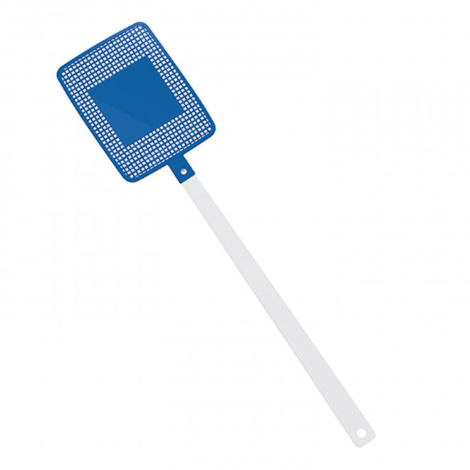 TAPETTE A MOUCHE PERSONNALISABLE MIX&MATCH 'FLYVE' - blanc/bleu