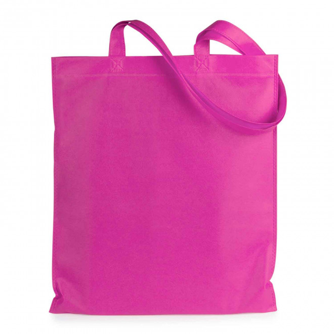 SAC SHOPPING PERSONNALISABLE ANSES LONGUES 'BONITO 70 GR' - fuchsia