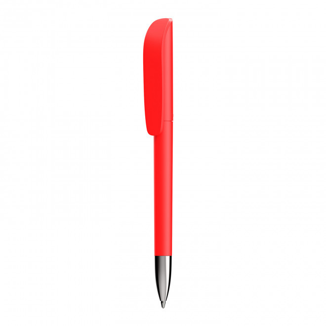 STYLO À BILLE PERSONNALISABLE BIC® 'SUPER CLIP ADVANCE SOFT' - rouge