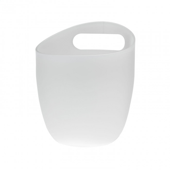 SEAU A GLACE MIE AVEC POIGNEE PERSONNALISE 'WINY' - transparent