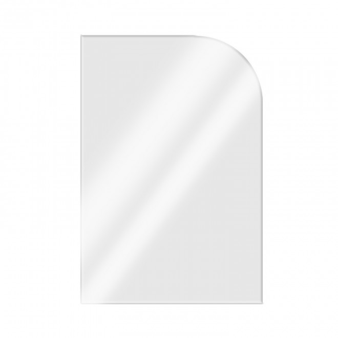 TROPHEE PERSONNALISABLE EN ACRYLIQUE LUMINEUX 'UKITA WOOD LIGHT' - rectangle arrondi