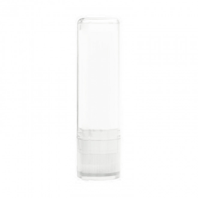 BAUME A LEVRE STICK PLASTIQUE PERSONNALISABLE 'BALSMA' - blanc mat