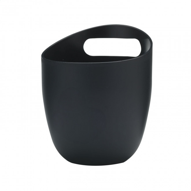 SEAU A GLACE MIE AVEC POIGNEE PERSONNALISE 'WINY' - noir