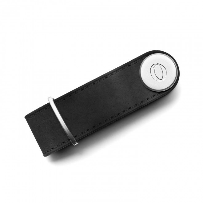 PORTE CLE PERSONNALISABLE VIS MIF 'CLARA' - anthracite