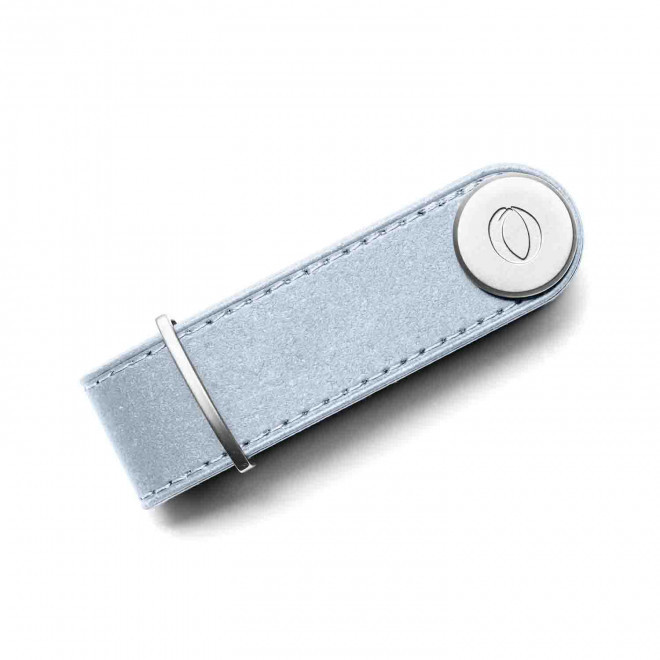 PORTE CLE PERSONNALISABLE VIS MIF 'CLARA' - bleu ciel