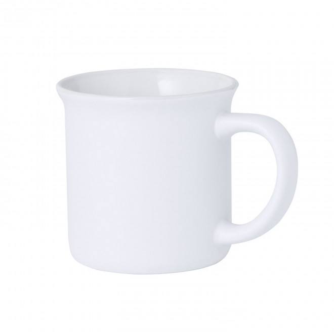 TASSE EN CERAMIQUE PERSONNALISABLE 'BROBY' - blanc