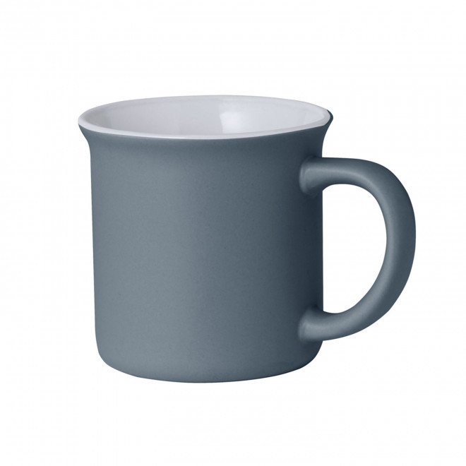 TASSE EN CERAMIQUE PERSONNALISABLE 'BROBY' - gris