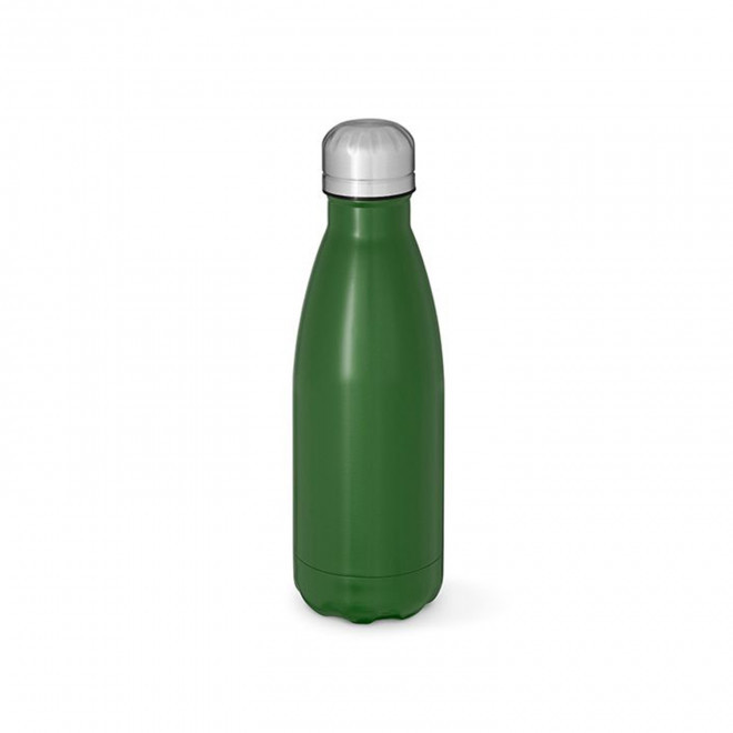 BOUTEILLE ISOTHERME PERSONNALISABLE 430ML 'ASTRIO RECYCLE' - vert foncé