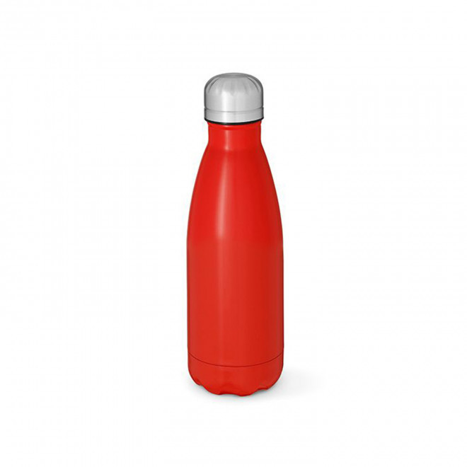 BOUTEILLE ISOTHERME PERSONNALISABLE 430ML 'ASTRIO RECYCLE' - rouge