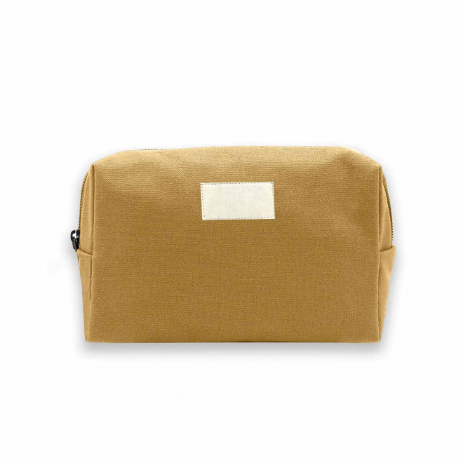 TROUSSE PERSONNALISABLE STUDIO BY HINDBAG 'ESTELLE' - ocre