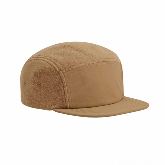 CASQUETTE POLAIRE PERSONNALISEE 'POLAR CAMP' - beige foncé