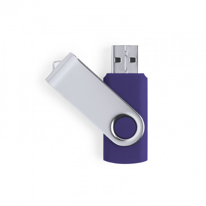 CLÉ USB PERSONNALISÉE 'TWISTER' 16GO - EXPÉDITION RAPIDE 4 JOURS - violet