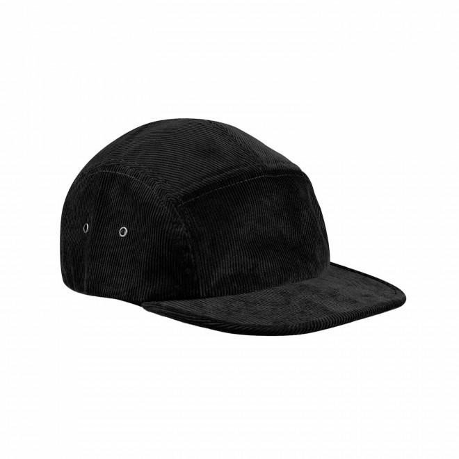 CASQUETTE CAMPEUR PERSONNALISABLE 'VELVET CAMP' - noir