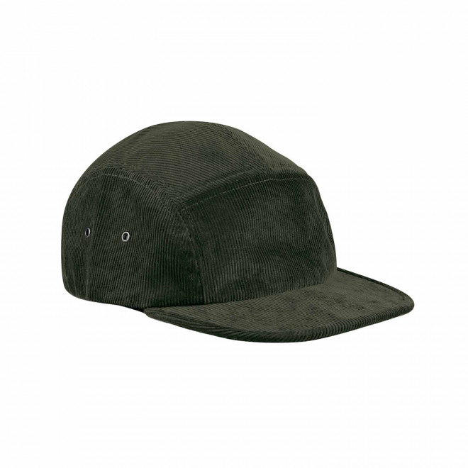 CASQUETTE CAMPEUR PERSONNALISABLE 'VELVET CAMP' - vert