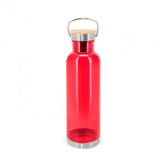 BOUTEILLE PERSONNALISABLE EN TRITAN 850ML 'HOLLY' - rouge
