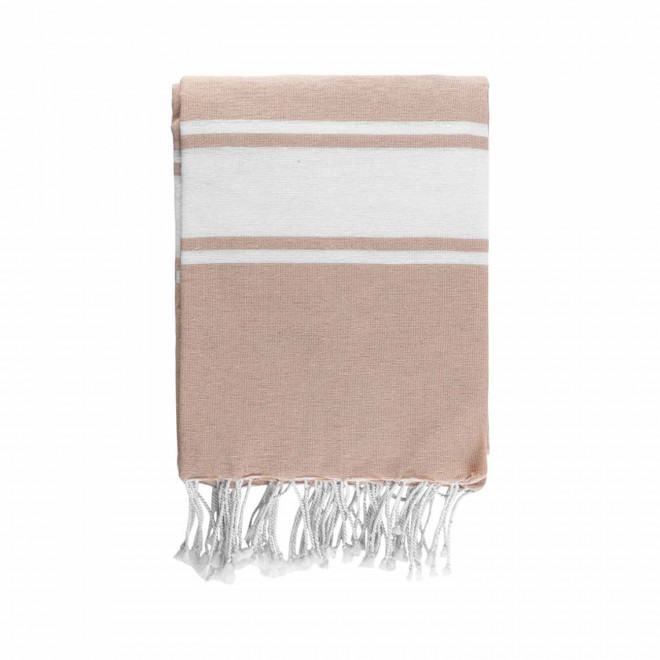 PAREO/FOUTA 200G PERSONNALISABLE 'HORTA XXL' - beige
