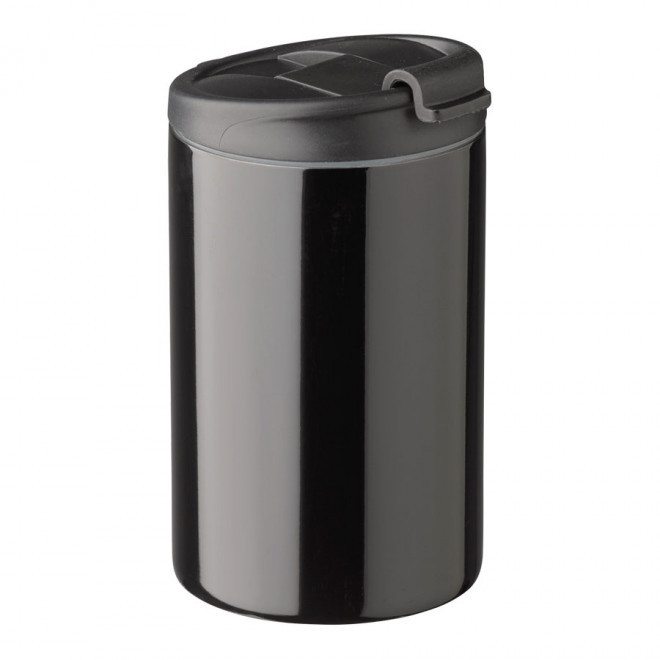 MUG ISOTHERME PERSONNALISÉ 200 ML 'SCANDINAVIE' - noir