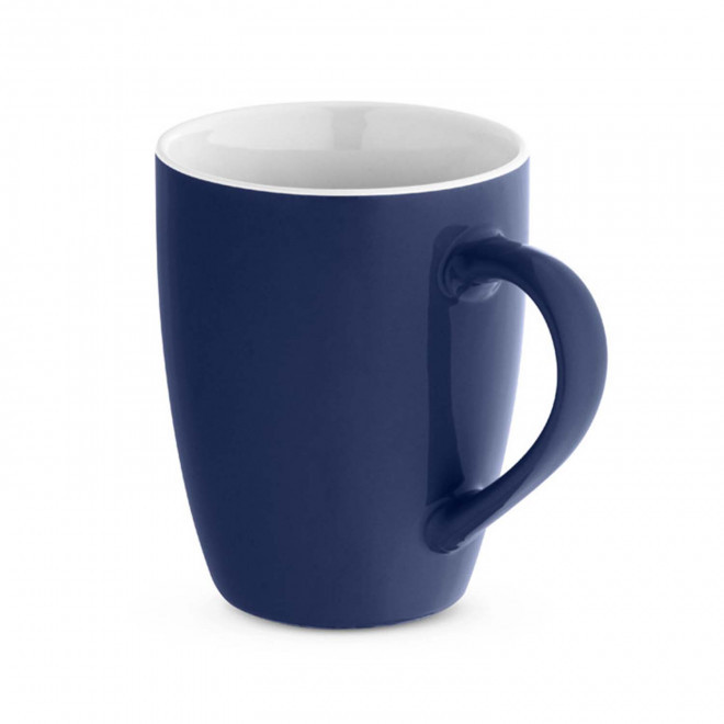MUG CERAMIQUE PERSONNALISABLE 370 ML 'CALMEA' - bleu marine