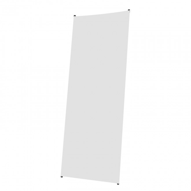 TOILE DE REMPLACEMENT PERSONNALISBALE X-BANNER 'X-UP ll' - blanc taille 3