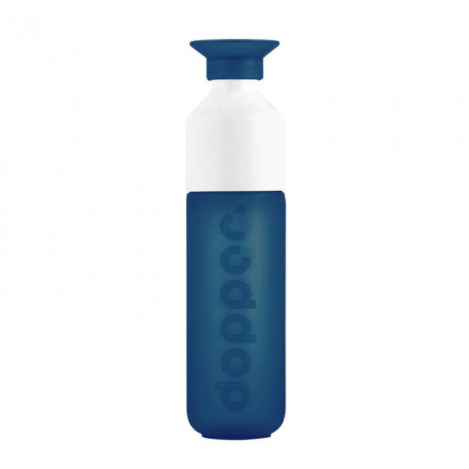 RAPIDE 4J - BOUTEILLE PERSONNALISABLE DOPPER® ORIGINAL 450 ML 'LOSTRI' - bleu nuit