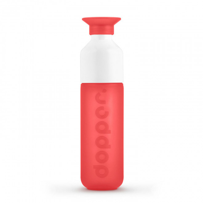 RAPIDE 4J - BOUTEILLE PERSONNALISABLE DOPPER® ORIGINAL 450 ML 'LOSTRI' - corail