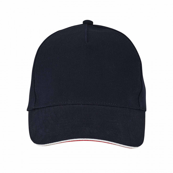 CASQUETTE PUBLICITAIRE TRICOLORE 'LONGCHAMP' - french marine