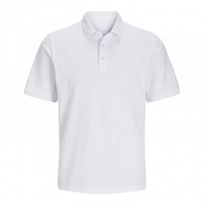 POLO MIXTE PERSONNALISABLE 'JACKTO' - blanc