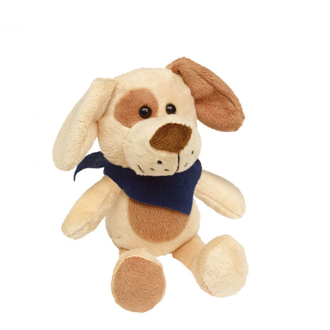 PELUCHE PERSONNALISÉE AVEC BANDANA 'LORI' - chien