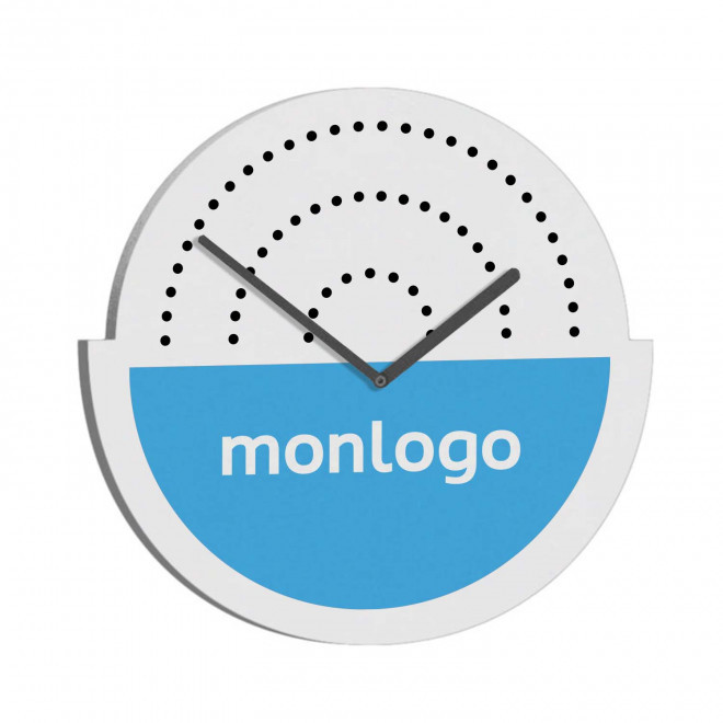 HORLOGE MURALE SUR MESURE 'HAROE CUSTOM' - noir