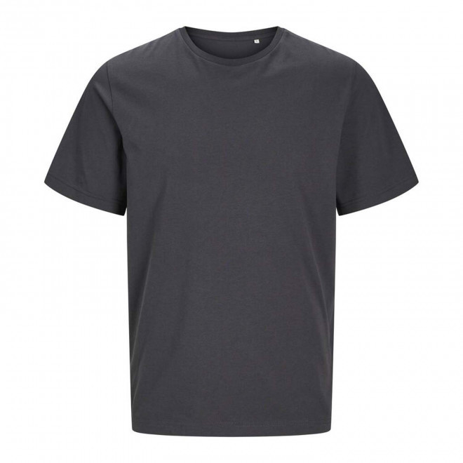 TEE-SHIRT MIXTE PERSONNALISABLE 'JACKTO' - gris foncé
