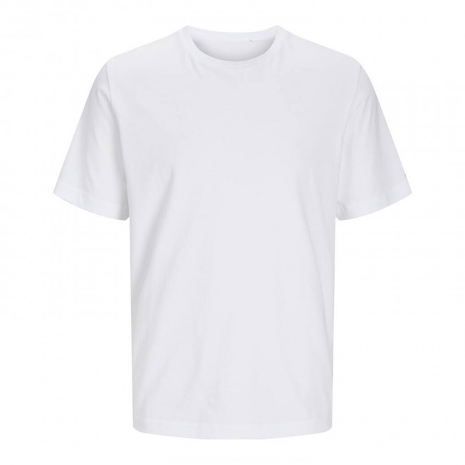 TEE-SHIRT MIXTE PERSONNALISABLE 'JACKTO' - blanc