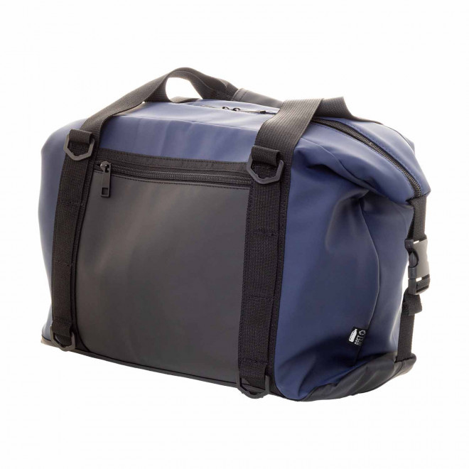 SAC ISOTHERME PERSONNALISABLE EN PU 'HALSO' - bleu