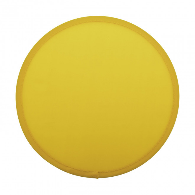 FRISBEE PERSONNALISABLE 'BORA PLIABLE RPET' - jaune