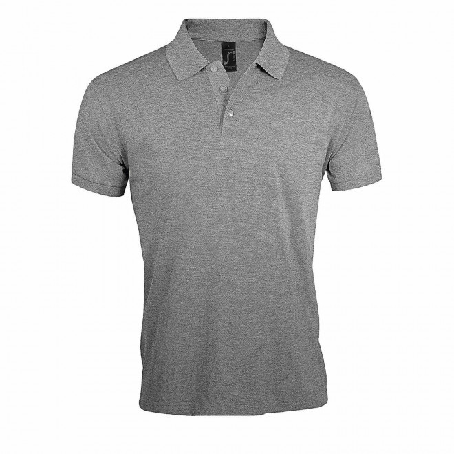 POLO PERSONNALISABLE HOMME 'PRIME' - gris chiné