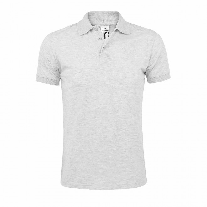 POLO PERSONNALISABLE HOMME 'PRIME' - blanc chiné