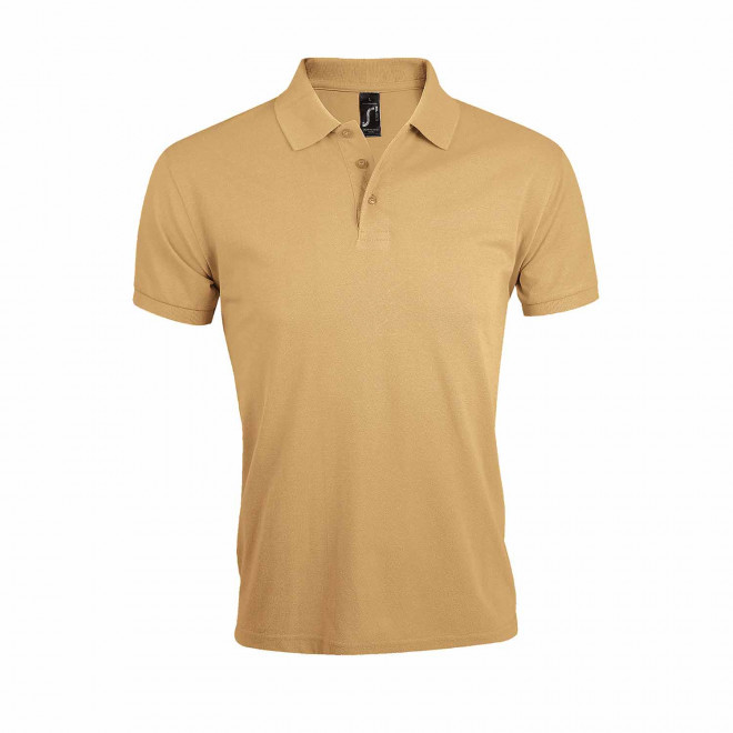 POLO PERSONNALISABLE HOMME 'PRIME' - sable