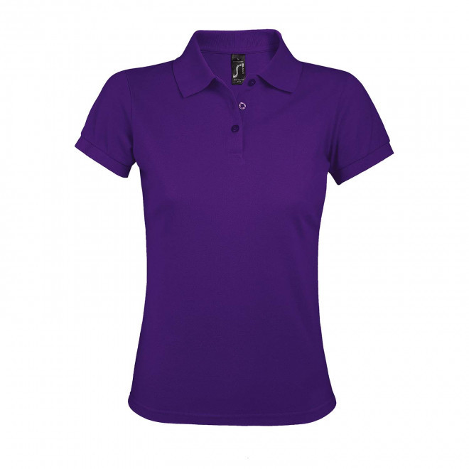 POLO PERSONNALISABLE FEMME 'PRIME' - violet