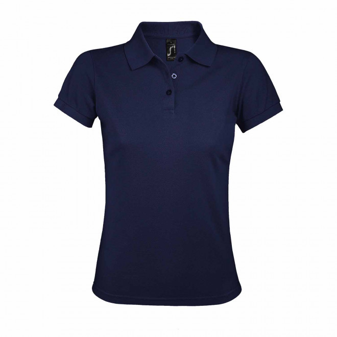 POLO PERSONNALISABLE FEMME 'PRIME' - bleu marine