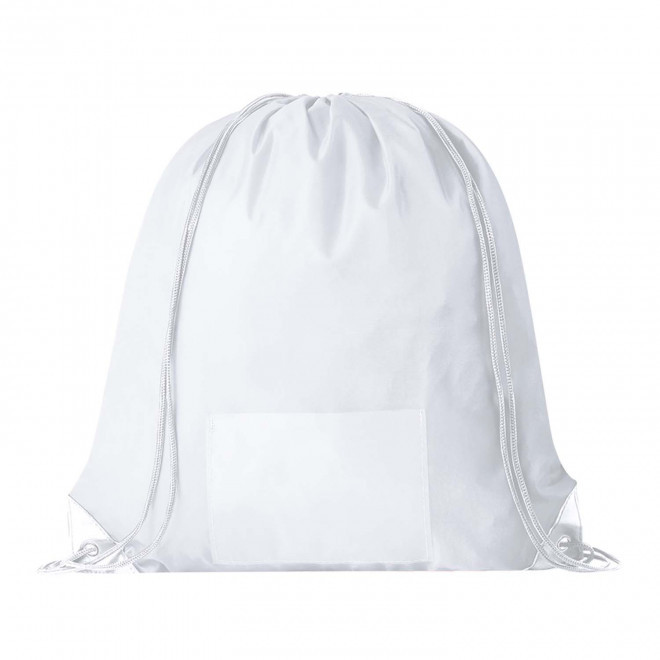 SAC A DOS PERSONNALISABLE AVEC PORTE DOSSARD 'SPIDY' - blanc