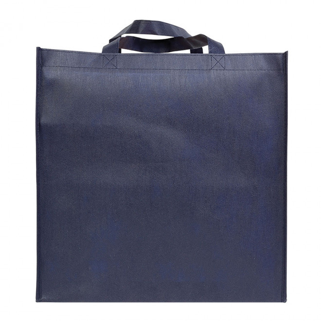 SAC À PIZZA PERSONNALISÉ EN NON-TISSÉ AVEC SOUFFLET 'MARANO' - bleu