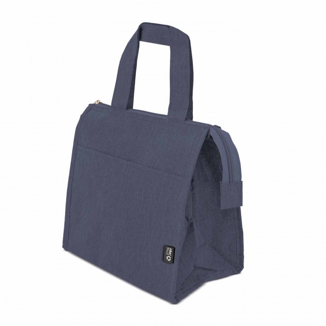 SAC ISOTHERME PERSONNALISABLE RPET 'PAKLO' - bleu